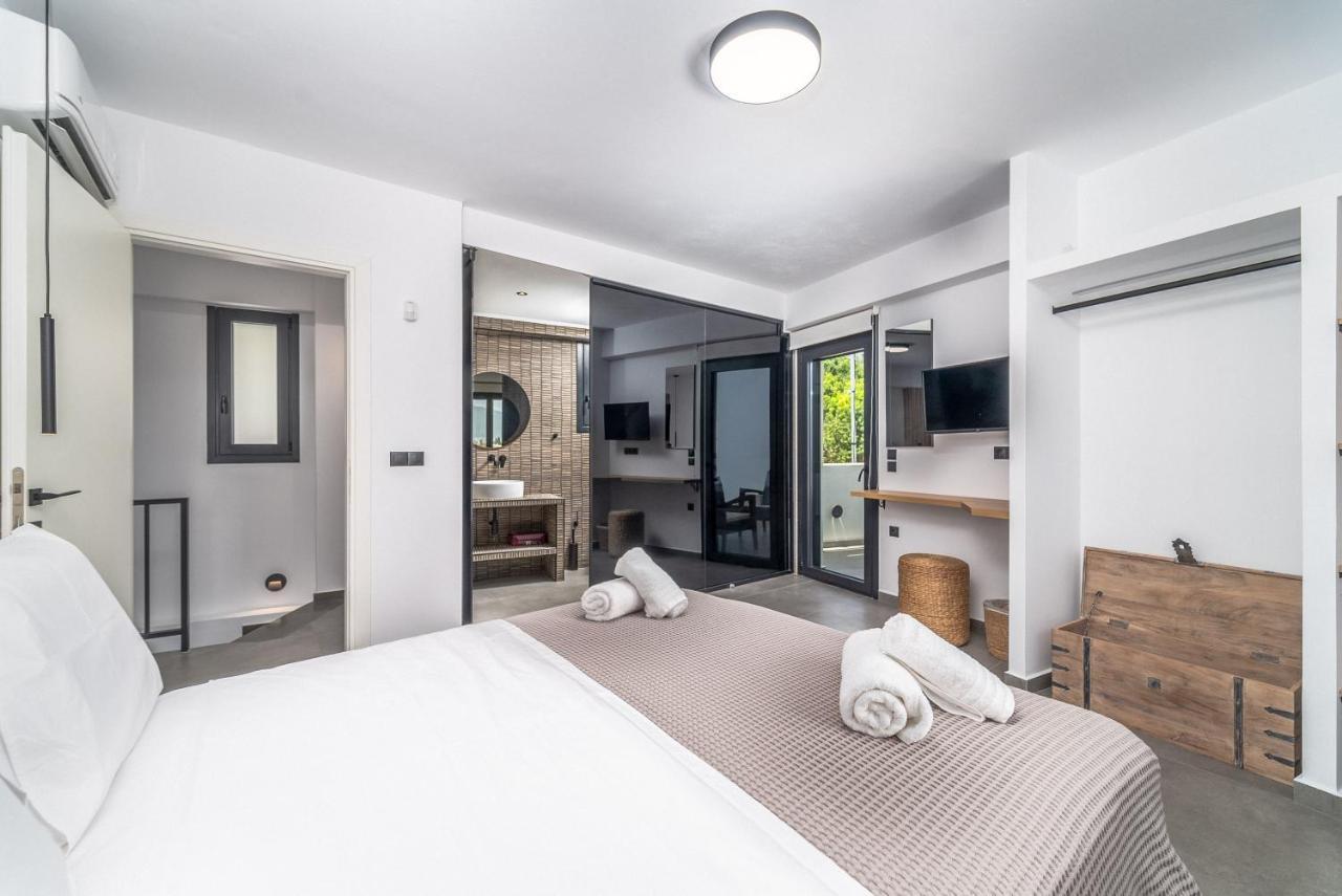 Nemesis Luxury Villas Apolpaina Eksteriør billede