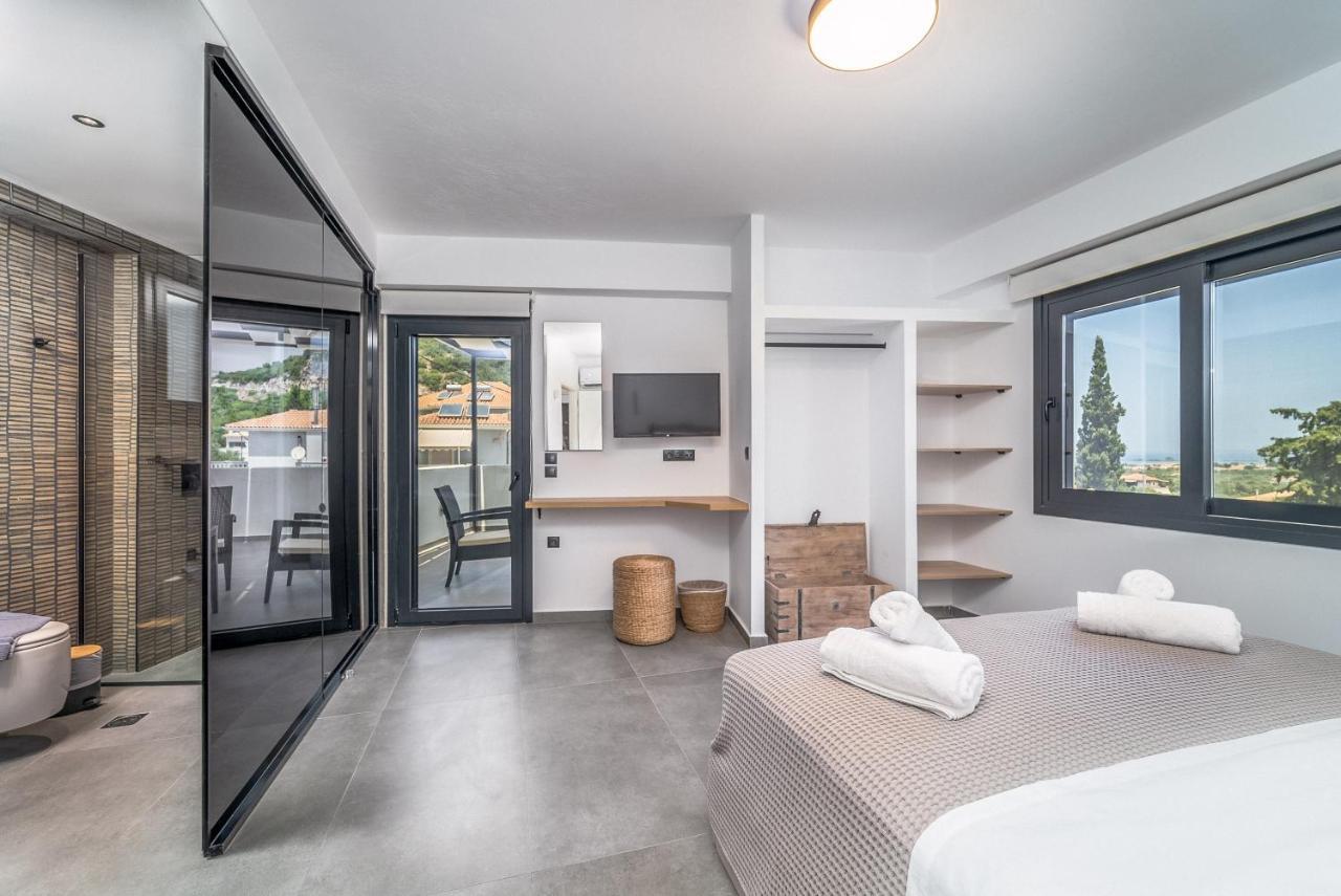 Nemesis Luxury Villas Apolpaina Eksteriør billede